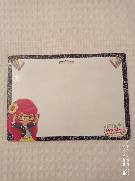 Písacie obojstranná tabuľka pre dievcatko,