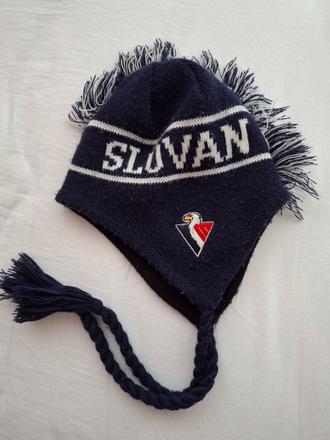 Pletená čiapka hc slovan, 