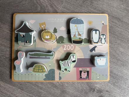 Drevená vkladačka little dutch,