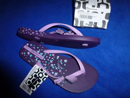 Nenosené ipanema žabky s visačkou, 37