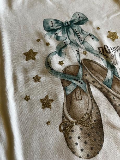 Tričko s balerínkami 122/128, mayoral,122