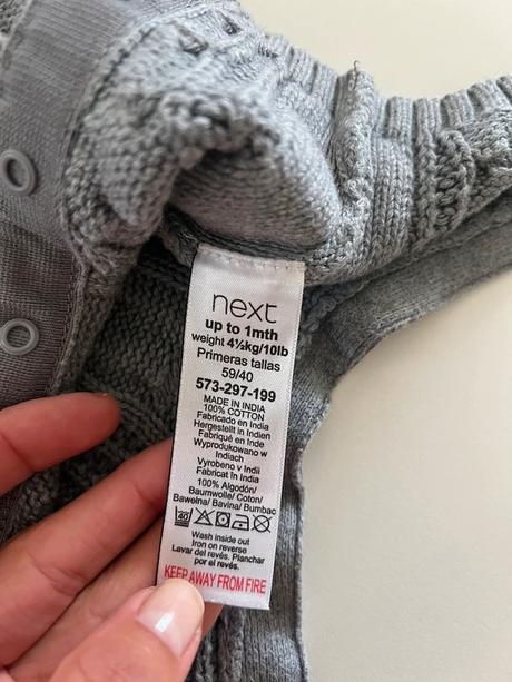 Pletený overal, next,50