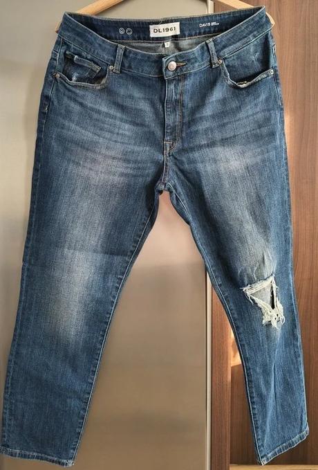 Luxusne dl1961 značkové skinny boyfriend džínsy 31, l