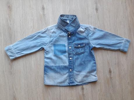 Rifľová košeľa, h&m,74