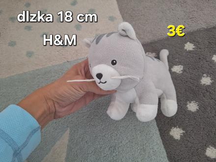 Plysova macka z h&m,