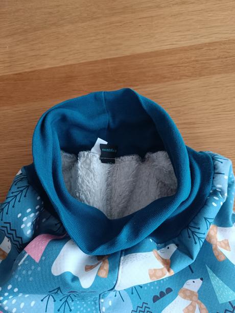 Zateplené zimné softshellové nohavice kiwi, 116