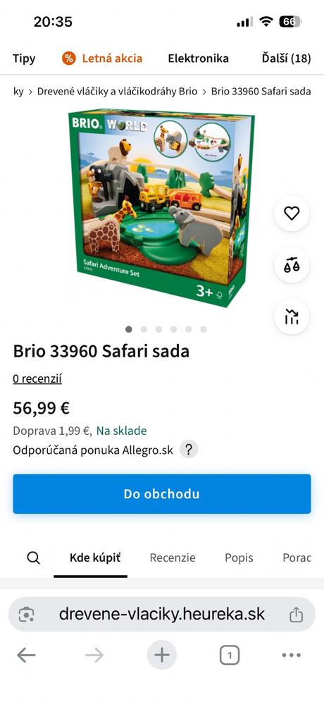 Brio safari sada,