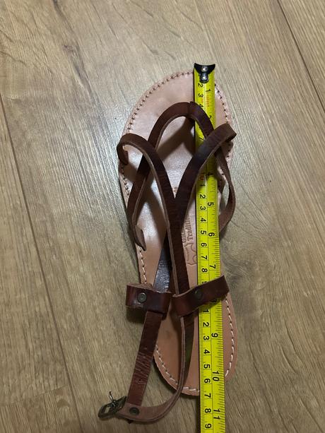 Grécke kožené sandále veľ. 41 top stav, 41