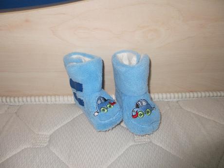 Zateplené čižmičky - capačky, <17