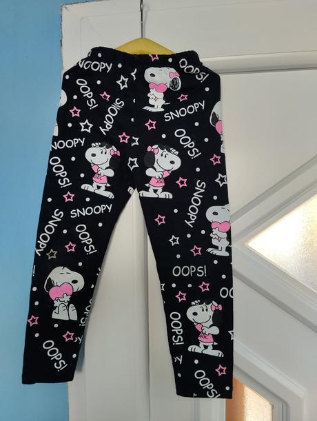 Leginy snoopy pre 5/6 ročné, 116