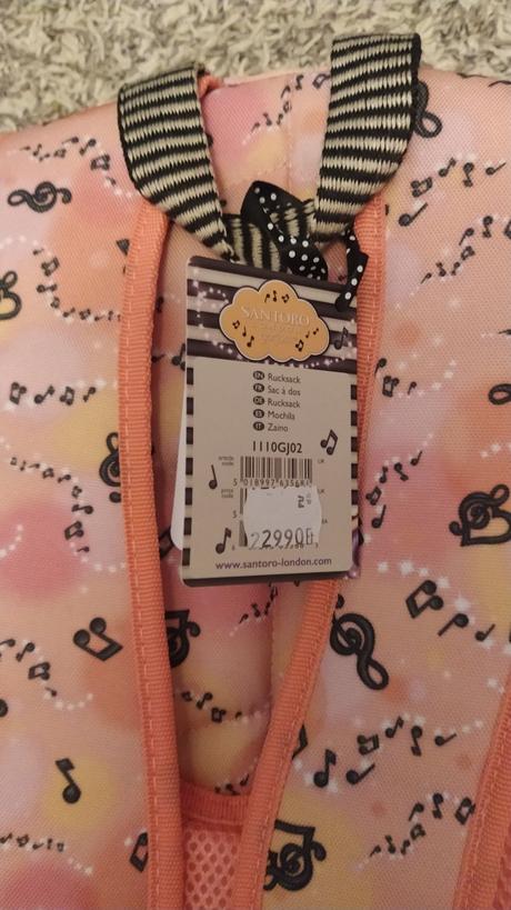 Santoro ruksak, skloska taska,