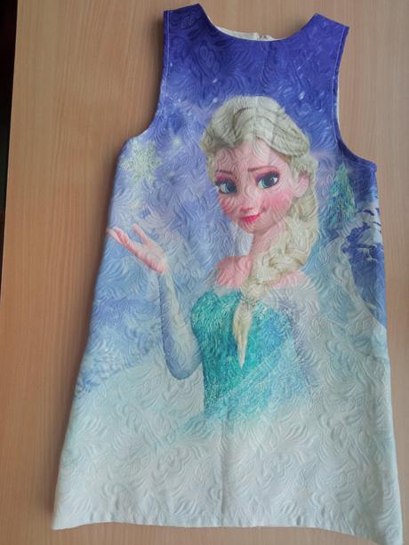 Frozen elsa šaty, 122