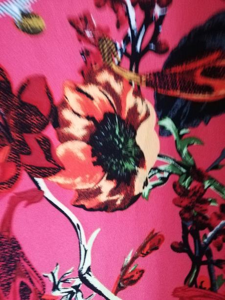 Dámske koralové šaty s kvetmi xxl, next,xxl