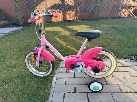 Detsky bicykel btwin 14 unicorn, 14