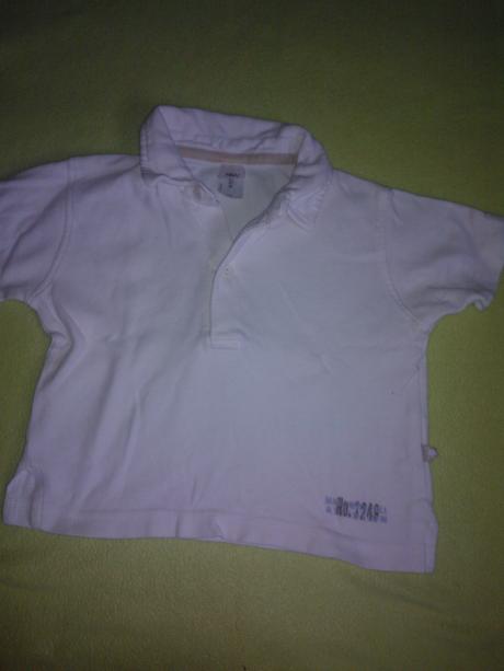 Tricko biele, baby club,74