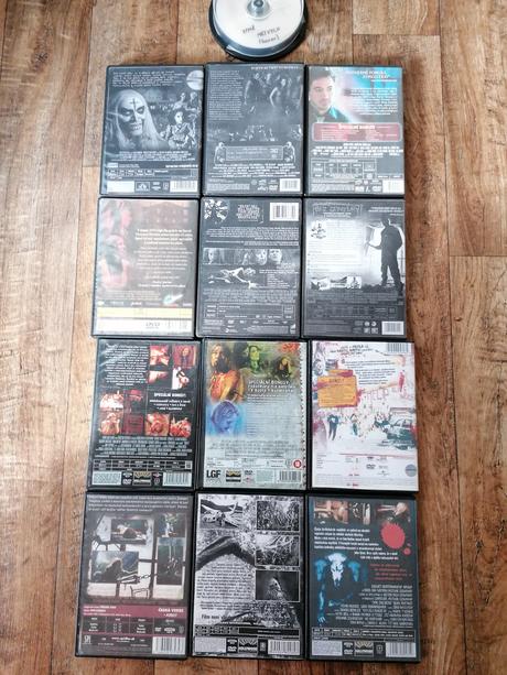 19x dvd, horor, 