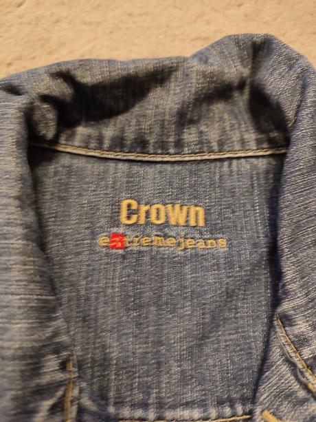 Pánska riflova bunda, xl