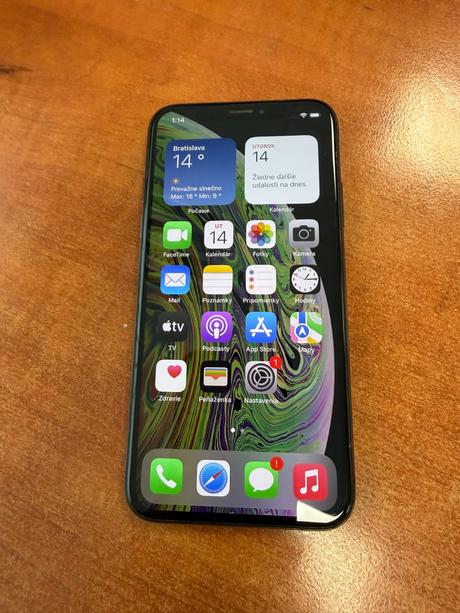 Iphone xs, space gray 256gb, apple