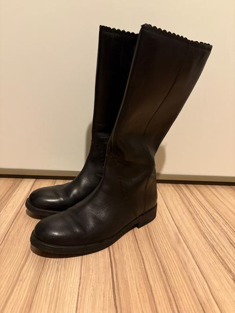 Kozene vysoke cizmy c 35, geox,35