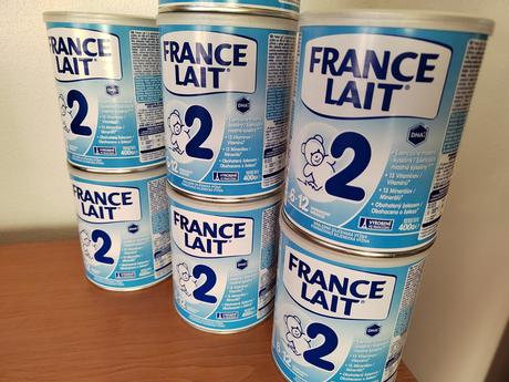 France lait 2 - 400g - 7ks, 