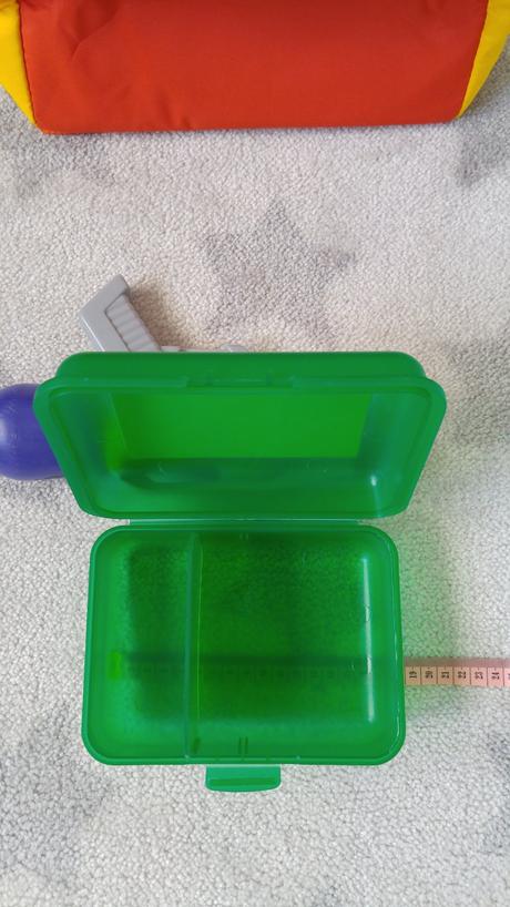 Nepoužívaný zelený desiatnik, boxík,