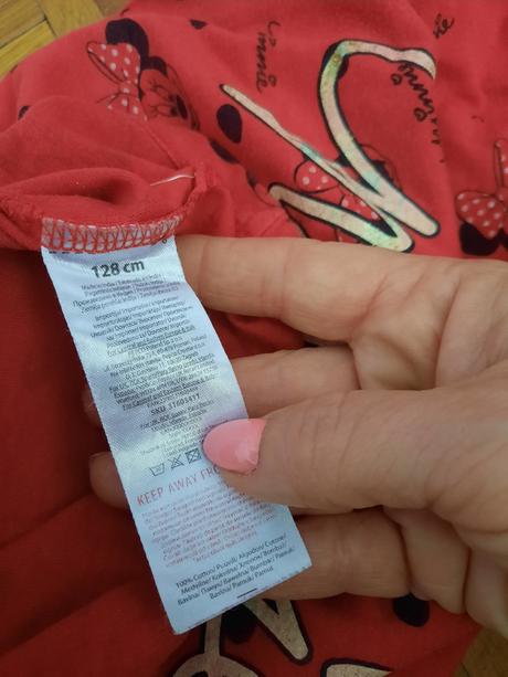 Dievčenské tričko, disney,128