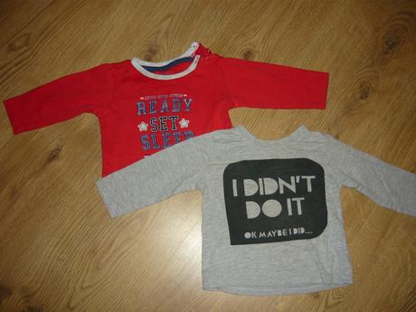 Tričká s dlhým rukávom -80, george,80