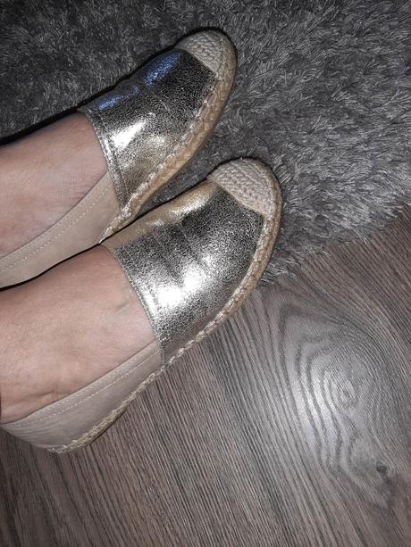Zlaté espadrilky, 37