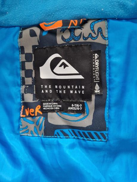 Quicksilver komplet 6-7 rokov + rukavice, quiksilver,128