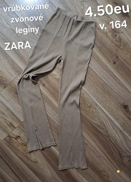 Vrúbkované legíny zara, zara,164