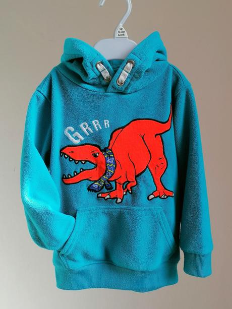 Tyrkysová fleec-mikinka, palomino,104