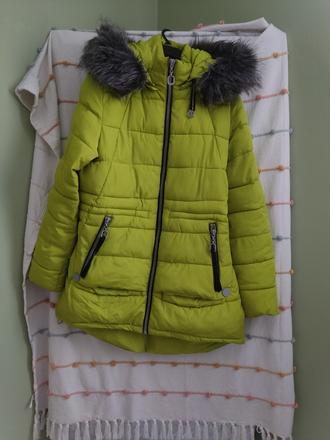 Limetkova zimná bunda, xxl