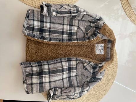 Jesenná  károvaná bundička, f&f,80