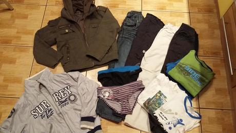 Balík oblečenia-14ks, 122–134