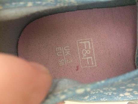 Plátenky zn. f and f, veľ. 36, 4 eur, f&f,36