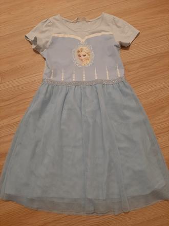 Frozen šaty elsa, h&m,122