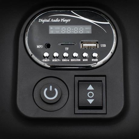 Detská elektrická motorka modrá,