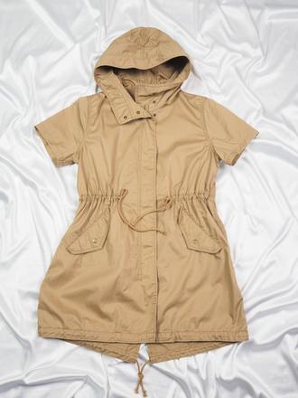 Kvalitné šaty/bunda, m