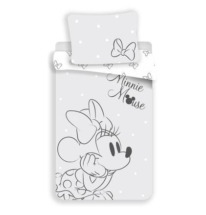 Obliečky minnie bows grey 140/200, 70/90, šírka (cm): 140,dĺžka (cm): 200