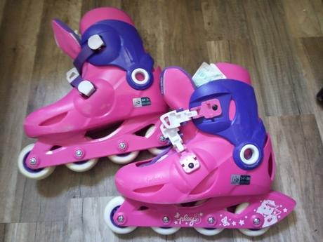 Rastuce kolieskove korcule decathlon 34-36, 34