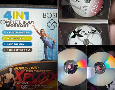 Dvd fitness - 4in1 complete body workout, 