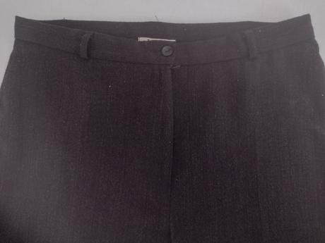 Tmavohnedé elegantné nohavice, 42