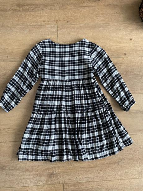 Zara kárované šaty 140, zara,140