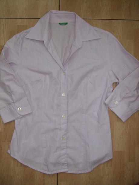 Ružová blúzka benetton, benetton,xs