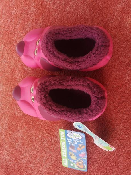 Polliwalk dievčenské oteplené papuče veľkosť 26, 26