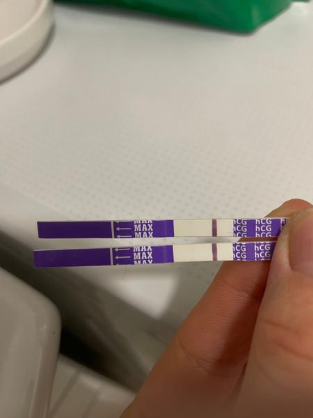 Je to duch na tehotenskom teste?