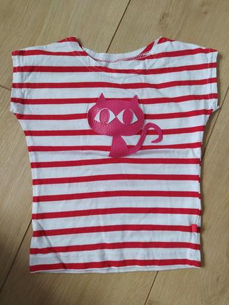 Pískacie tričko mačička veľ.80 - ako nové, 80