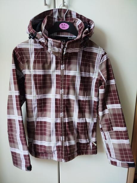 Bunda softshel 140, 158/164, nepremokavá., 140