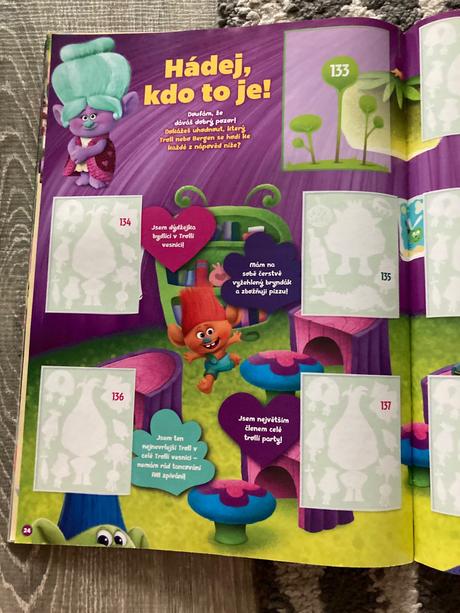 Dreamworks trolls sběratelské album, 