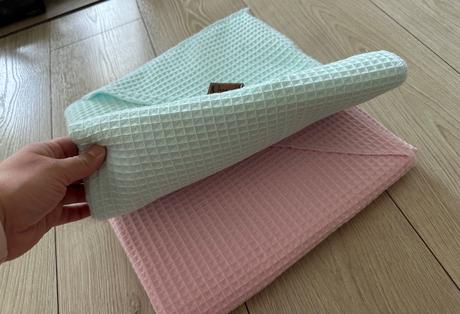 Osušky z vafle materiálu, 